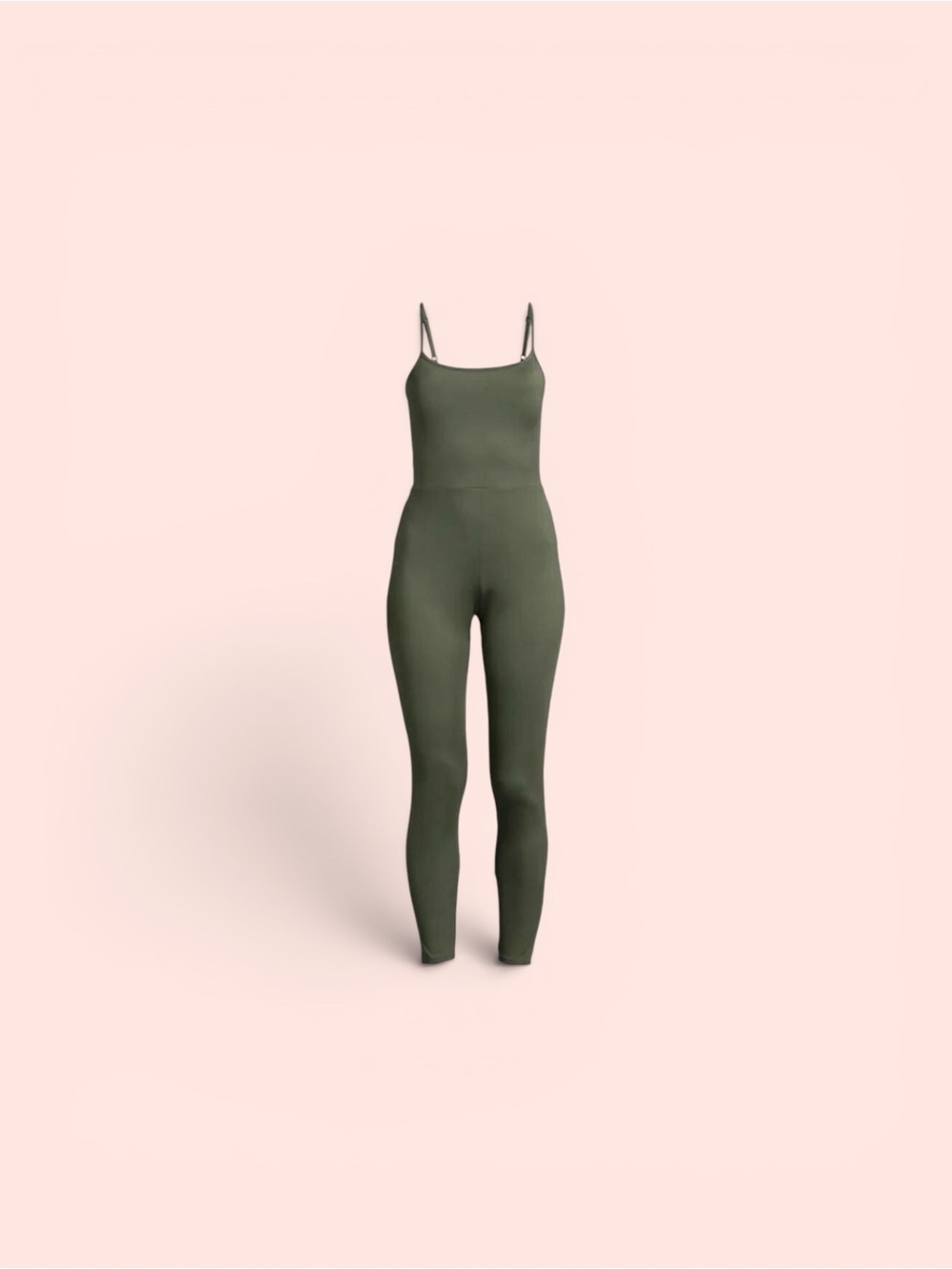 No-boundaries Women's Green and Khaki Jumpsuit